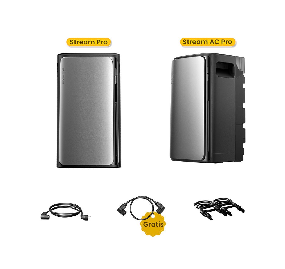 Ecoflow Balkonkraftwerk ECOFLOW STREAM Pro 1