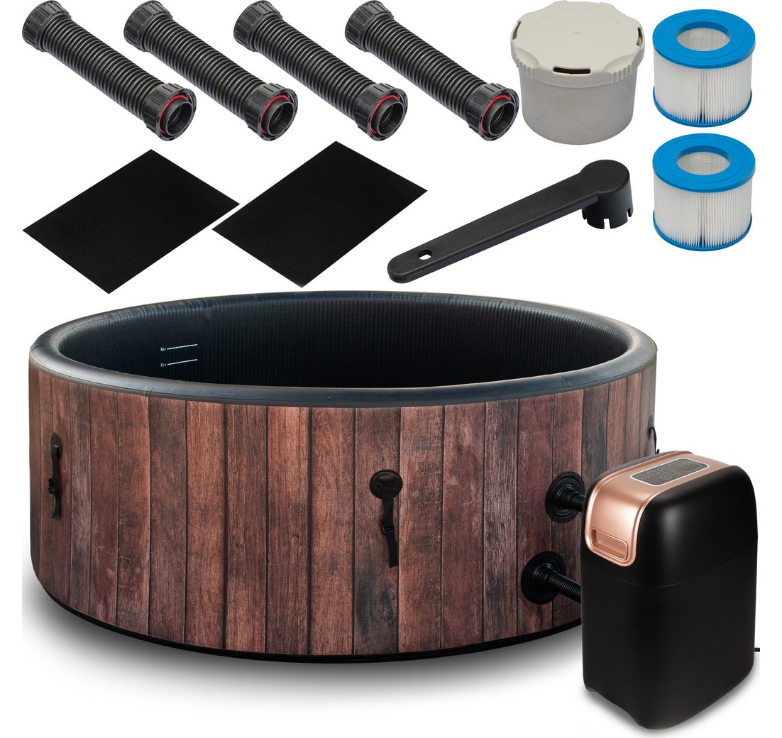 Schwimmbad mit Hydromassage