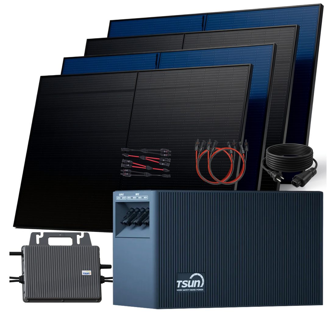 SUNNIVA Balkonkraftwerk 2000W mit 2