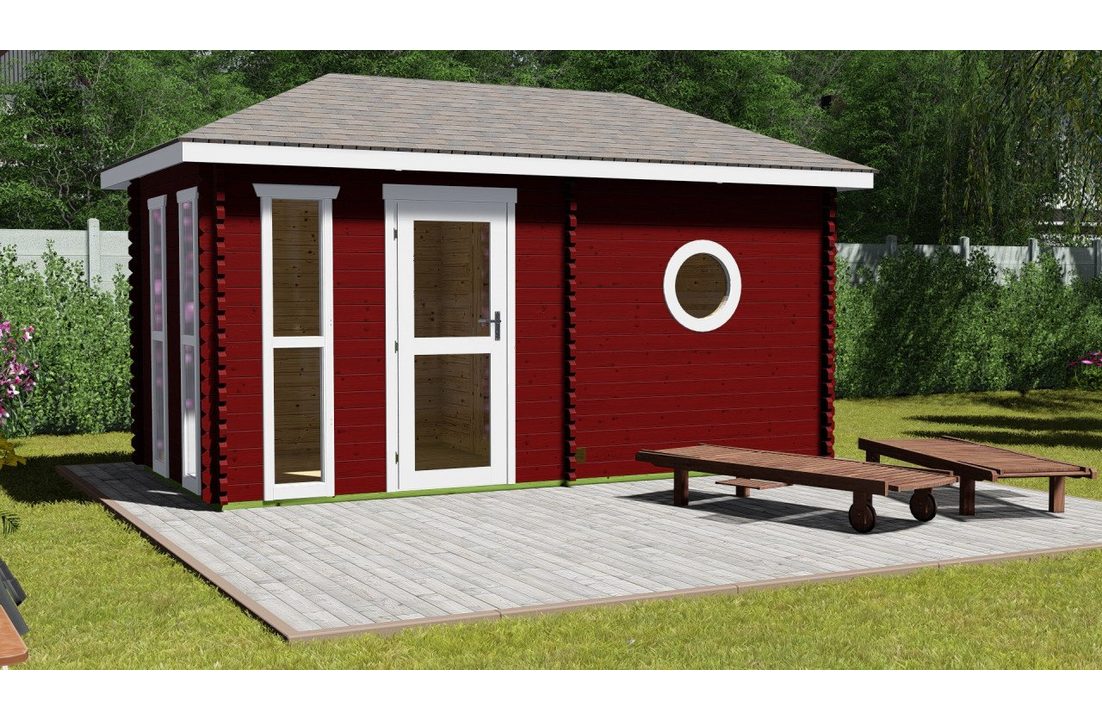 Finn Art Blockhaus Saunahaus Trontheim 4