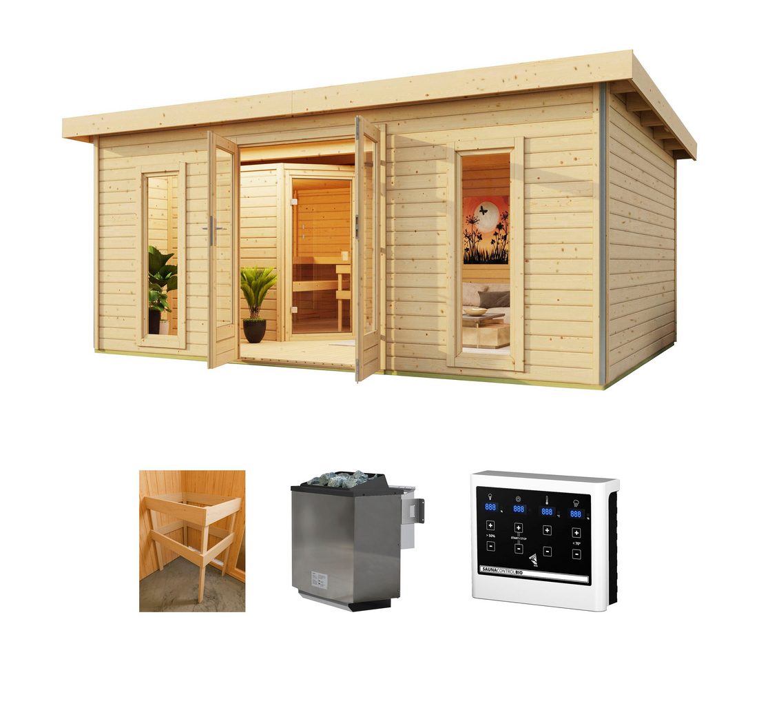 KONIFERA Saunahaus Maiko 4 SET B