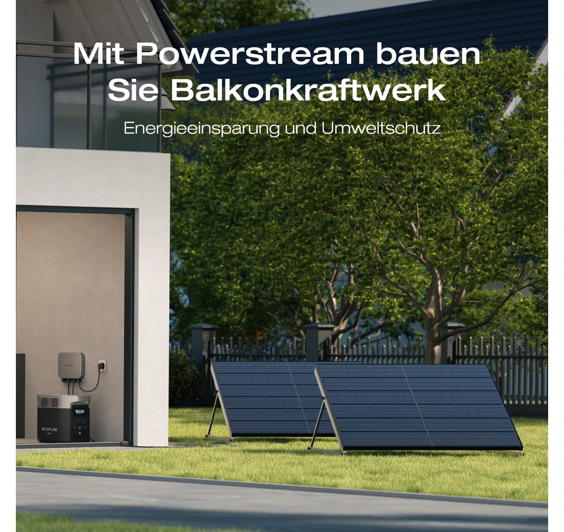 3000 W Solar Generator Powerstation EcoFlow DELTA 2 Max