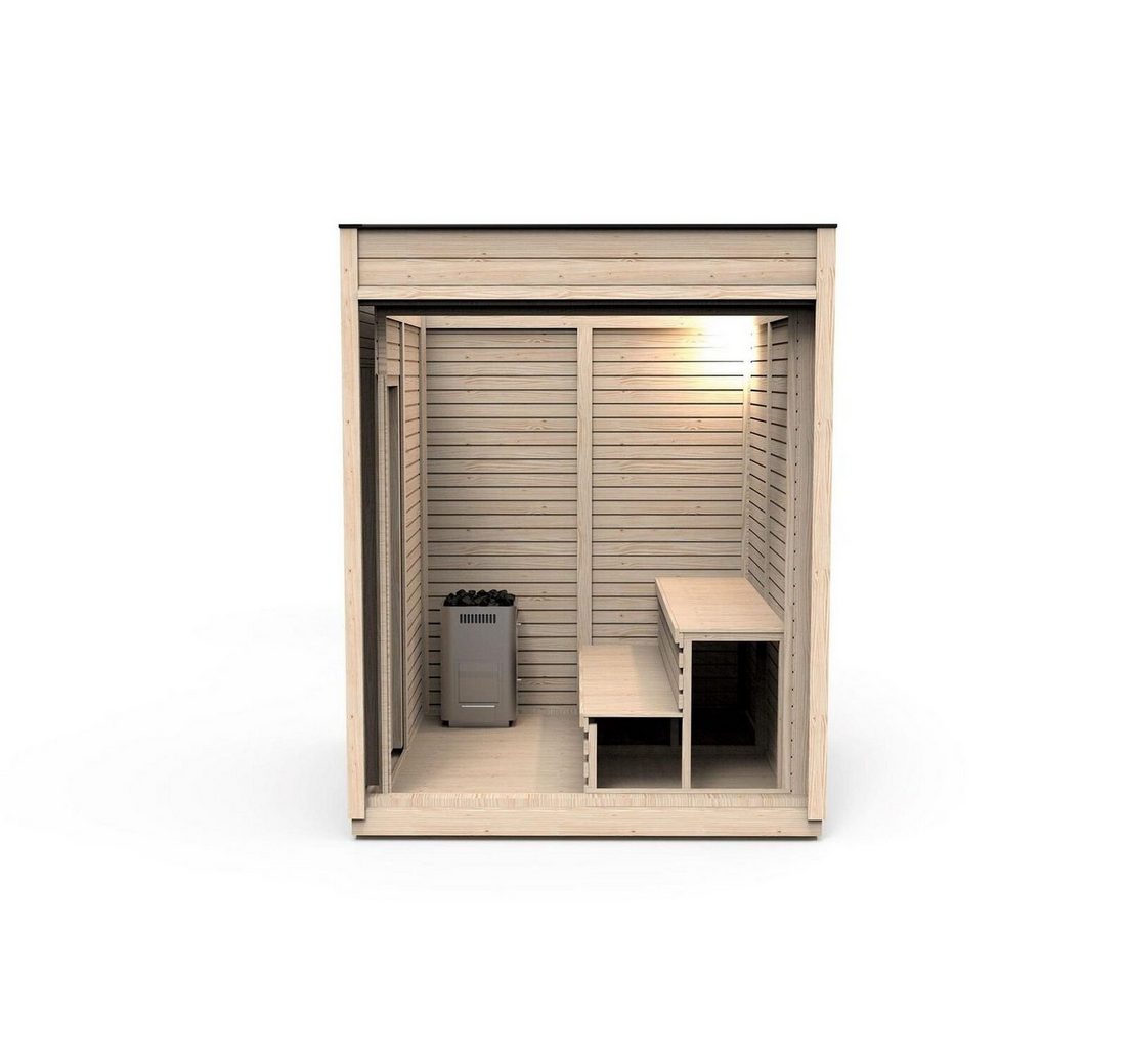 BxTxH: 245 x 245 x 318 cm