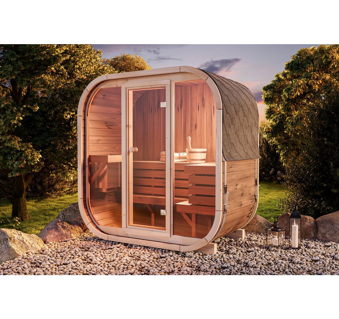 FinnTherm Fasssauna Ellipso M