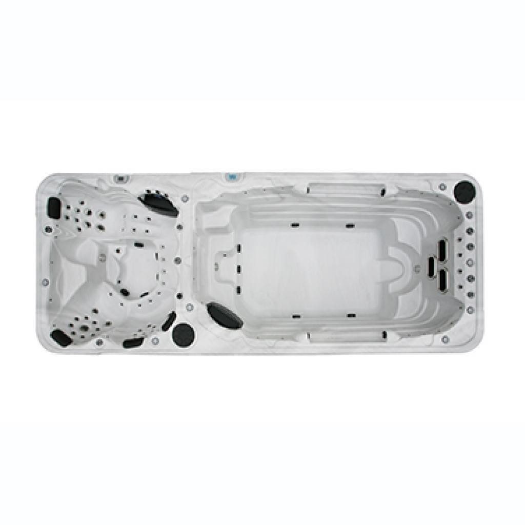 PureHaven Whirlpool Swim Spa 580x230x135 cm für bis zu 8 Personen
