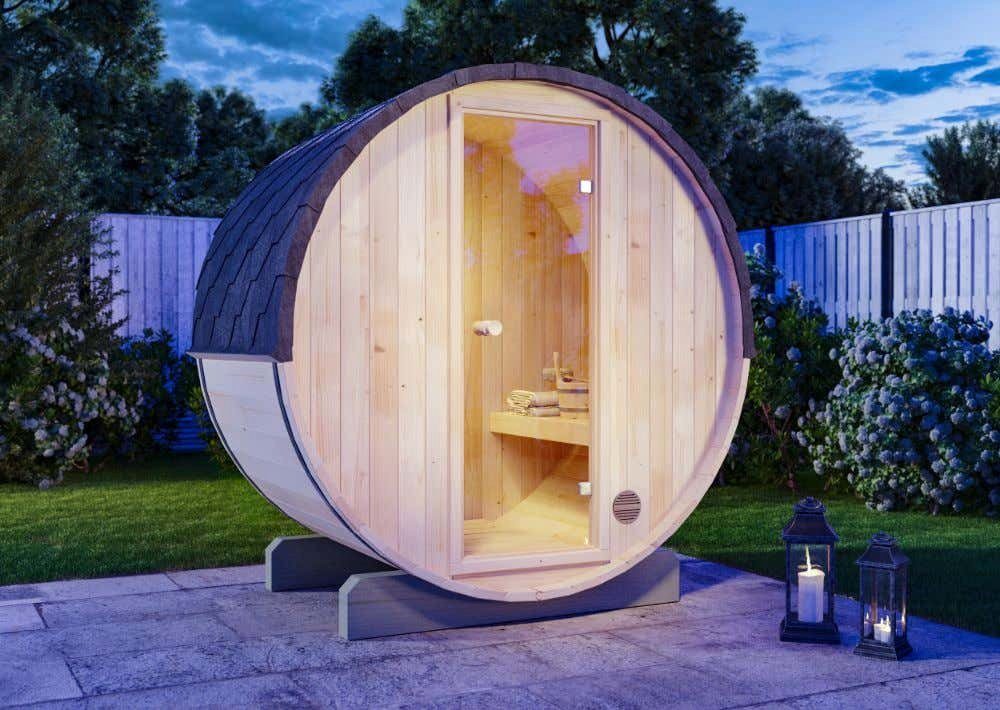 FinnTherm Fasssauna Comfort Set Mini XXS