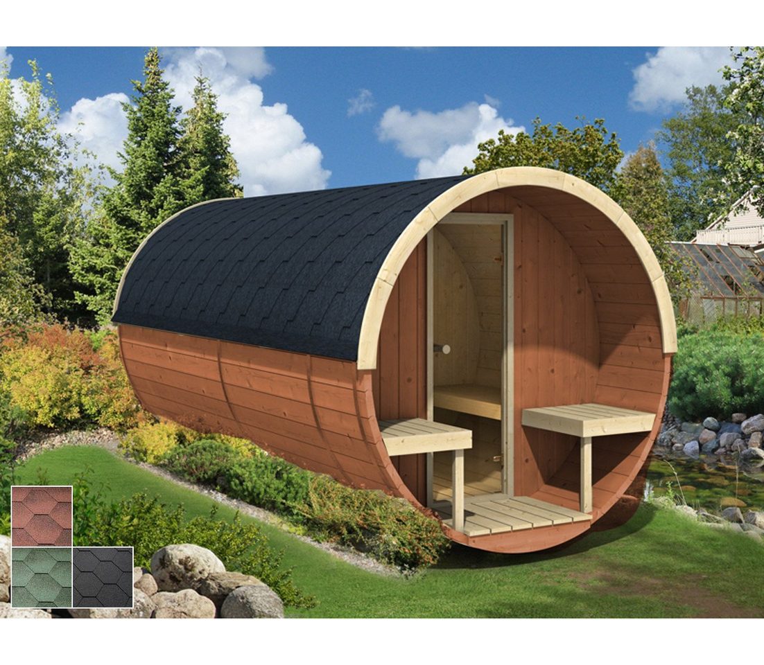 Finn Art Blockhaus Fasssauna Jori 5