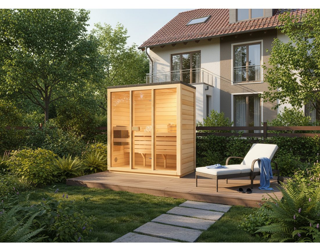 FinnTherm Saunahaus Kuuma M