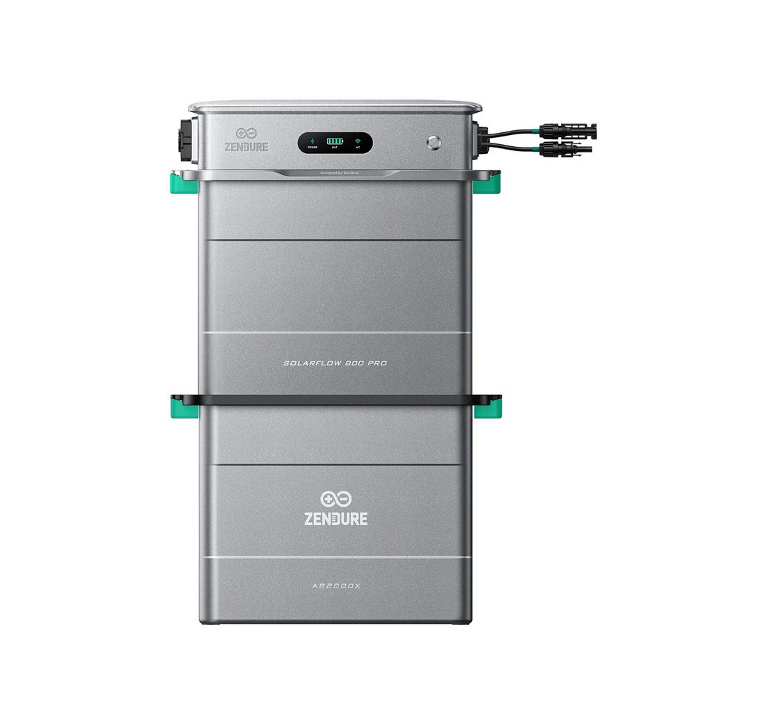 ZENDURE SuperCharged Balkonkraftwerk Zendure SolarFlow 800 Pro mit 1/2 x AB2000X LiFePO₄ Batterie 1920Wh