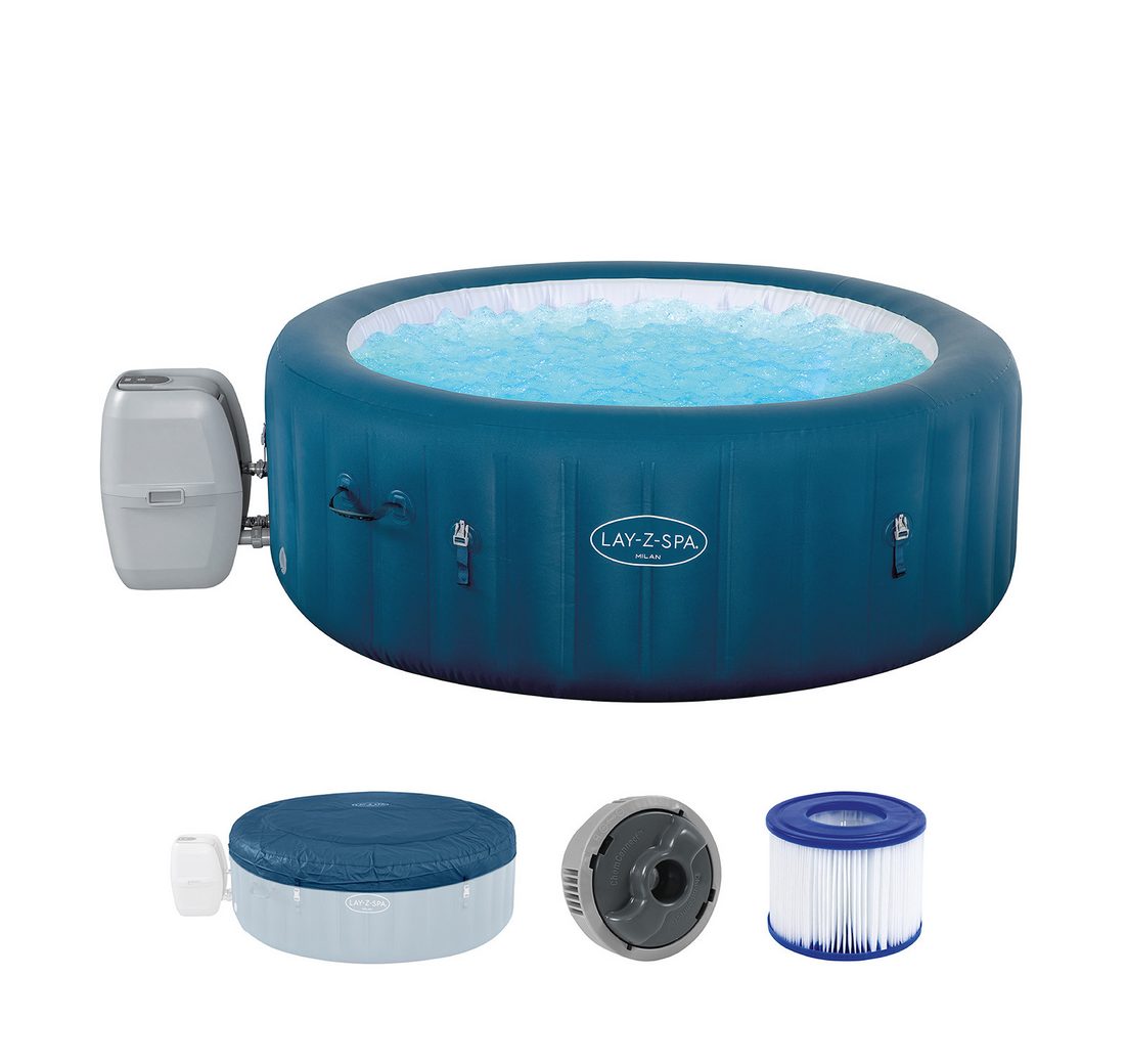 Bestway Whirlpool LAY-Z-SPA Milan AirJet Plus