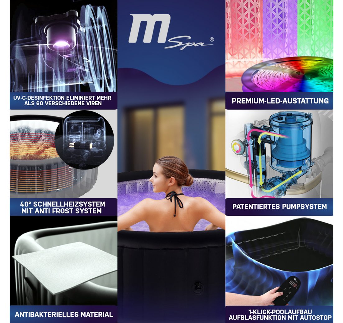 (Whirlpool Outdoor 6 Personen