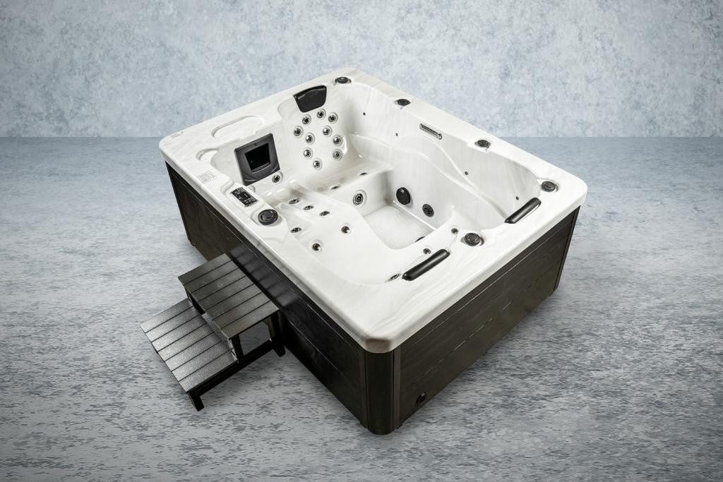 PureHaven Whirlpool 210x160 cm – 3 Personen