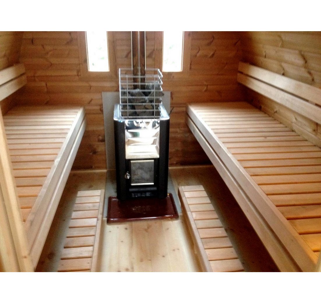 (Holzsauna) Hergestellt in Europa