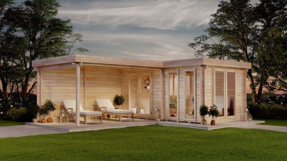 FinnTherm Saunahaus Quinta ISO