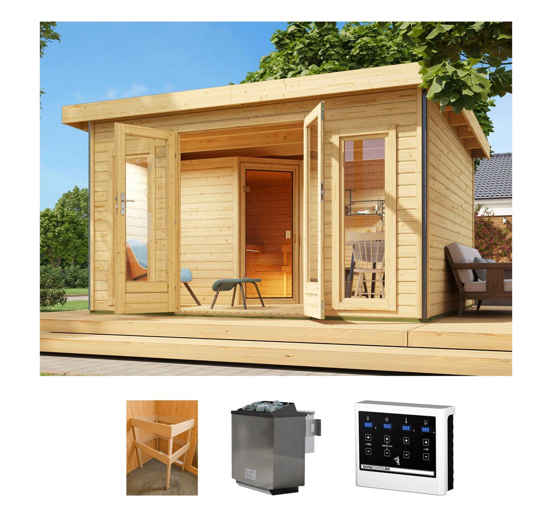KONIFERA Saunahaus Maiko 3 SET A