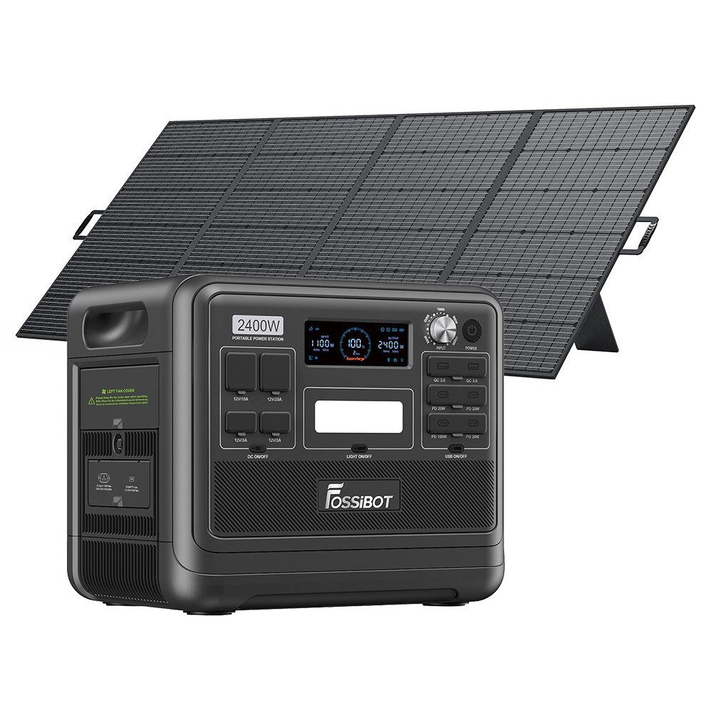 Fossibot Stromerzeuger F2400+ SP420 Solar Panel