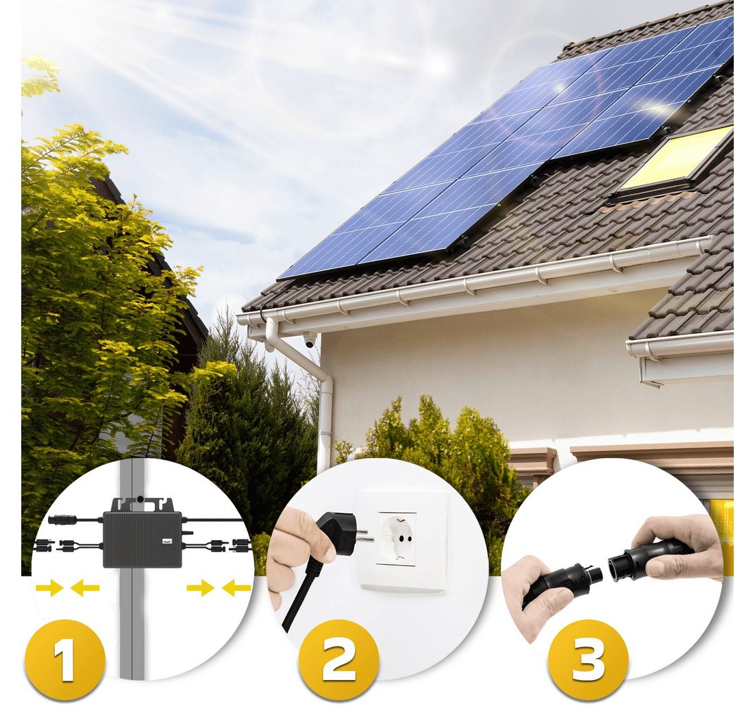 PV Solaranlage Komplettset mit Solarspeicher