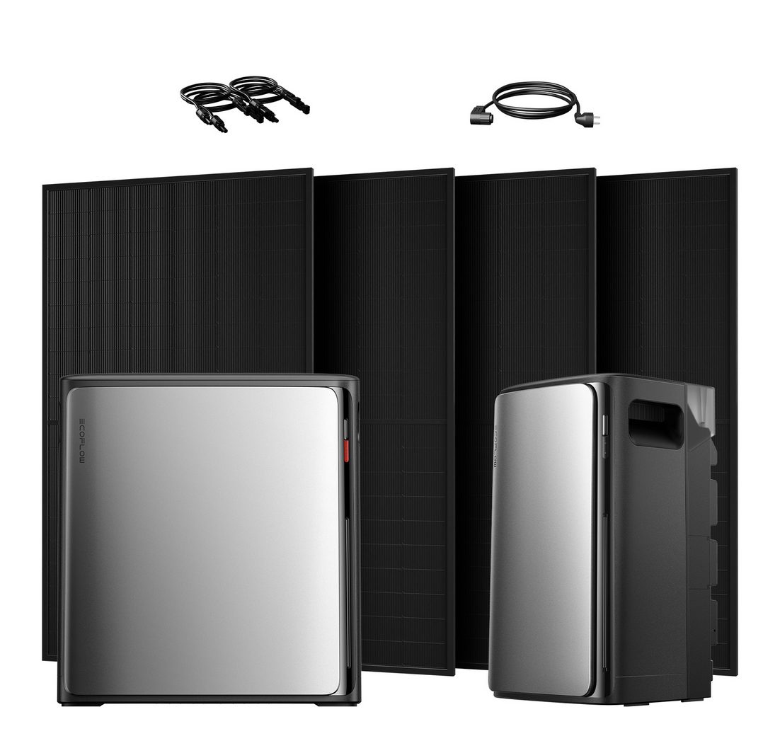 Ecoflow Balkonkraftwerk 2000W ECOFLOW STREAM Ultra X All in One Speicher mit AC Speicher