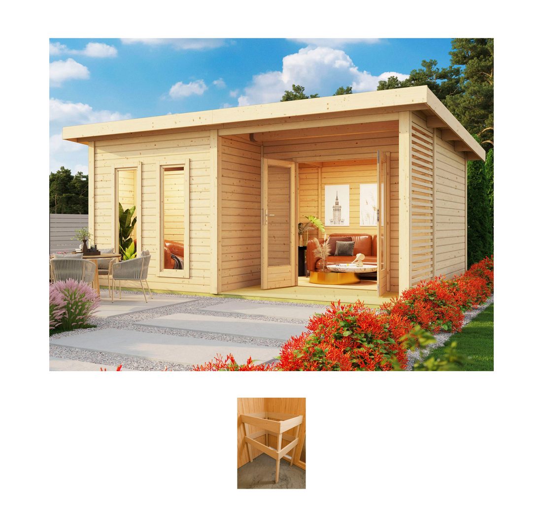 KONIFERA Saunahaus Maiko 5 SET A