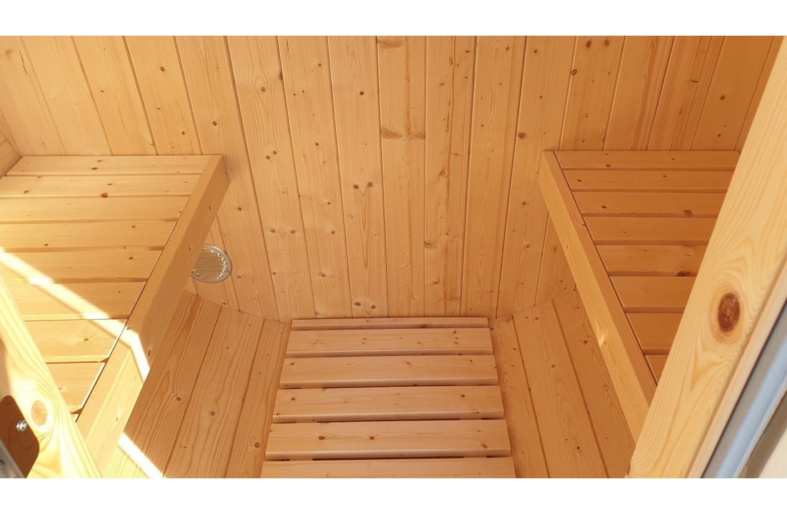 Finn Art Blockhaus Fasssauna Mogli