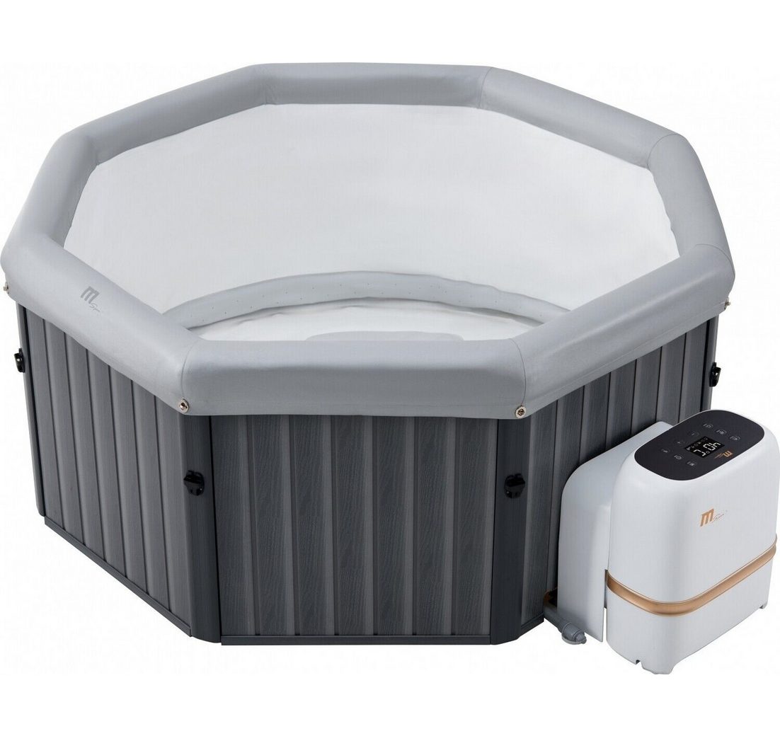 DEKO VERTRIEB BAYERN Whirlpool XXL Luxus Whirlpool 193x193x76 cm MSPA Tuscany 2026 Outdoor + Indoor