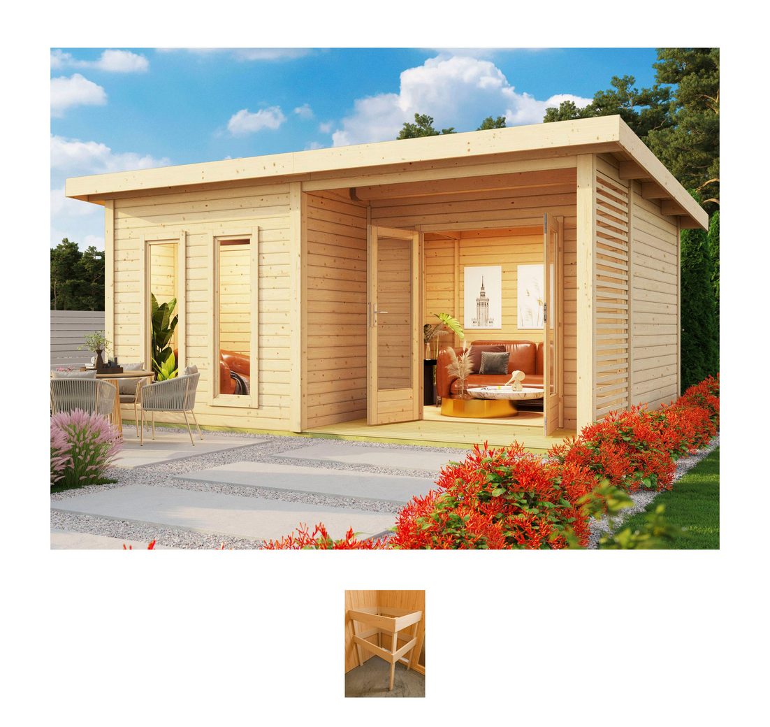 KONIFERA Saunahaus Maiko 5 SET B