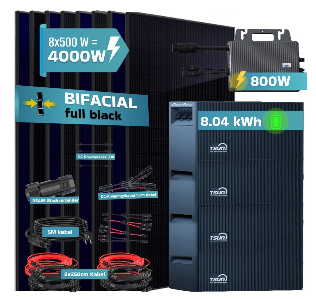 04 kWh Speicher TSUN SOLARCAN TSOL-DCU2000Lite