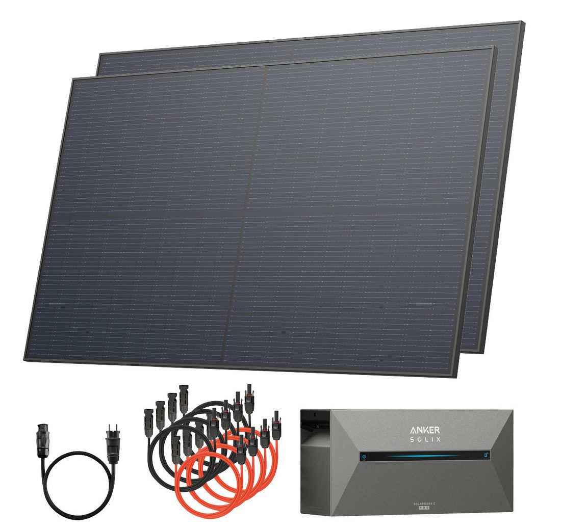 Solarway Balkonkraftwerk mit Speicher All in One 1000 Wp / 800 Watt 1