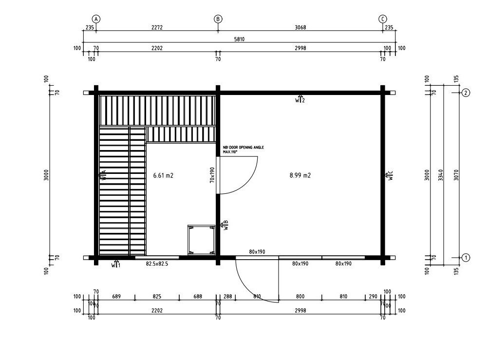 in Naturbelassen Inkl. Fußboden