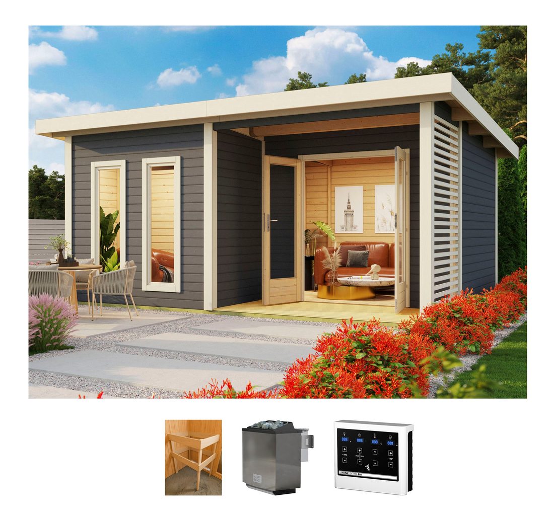 KONIFERA Saunahaus Maiko 5 SET A