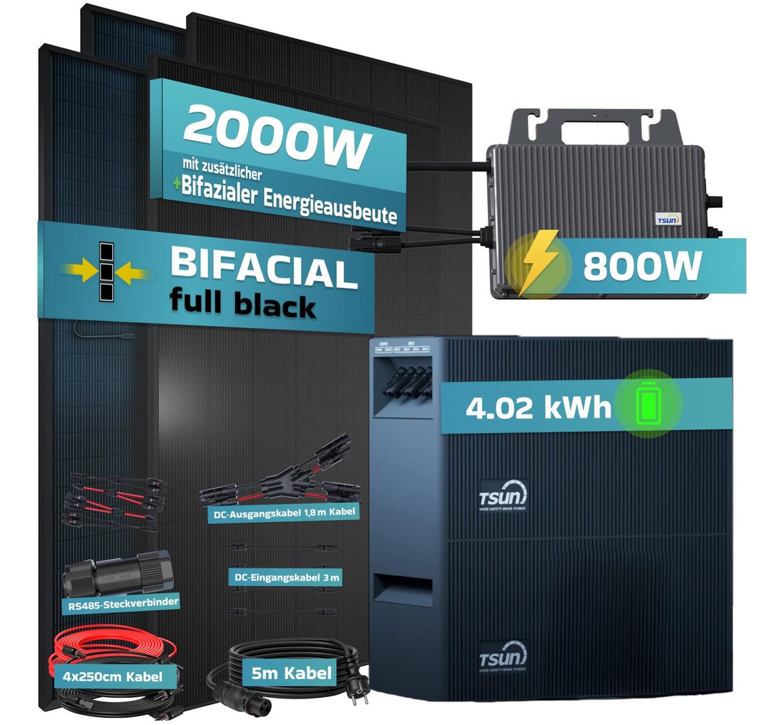 02 kWh Speicher TSUN SOLARCAN TSOL-DCU2000Lite