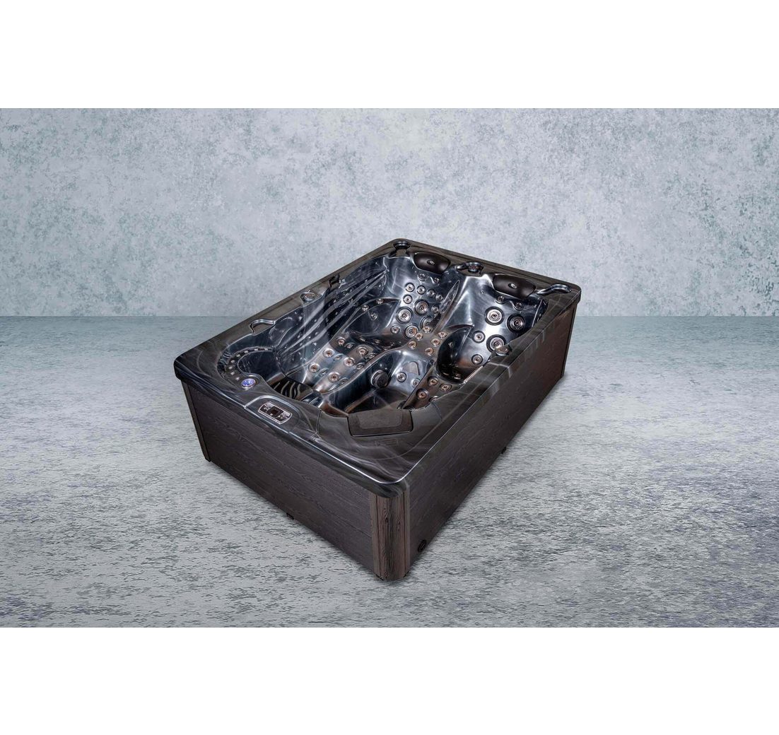 mit 77 Wasserdüsen und 10 Luftdüsen Thermoabdeckung LEDs Farbe PEARL