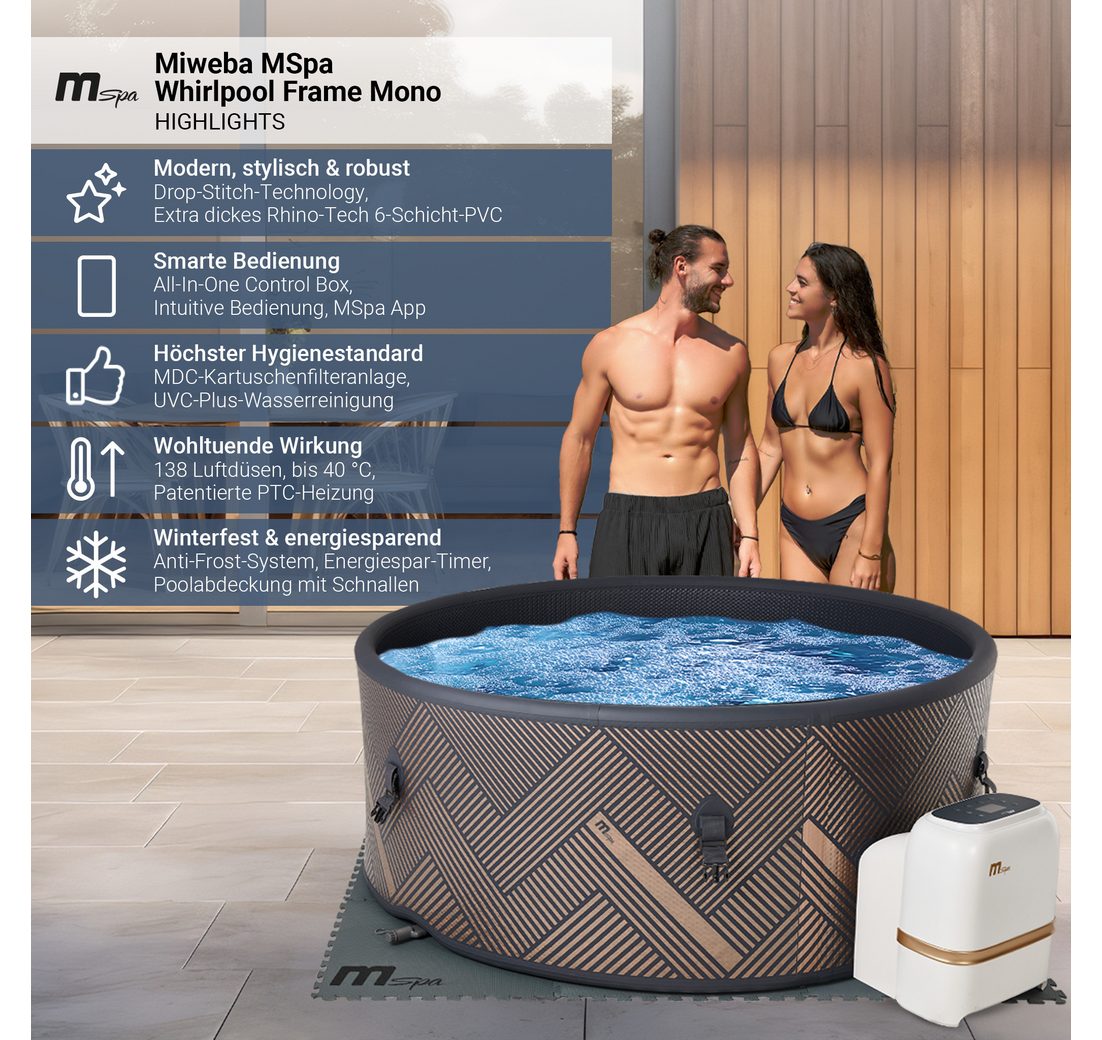(Whirlpool Outdoor 6 Personen