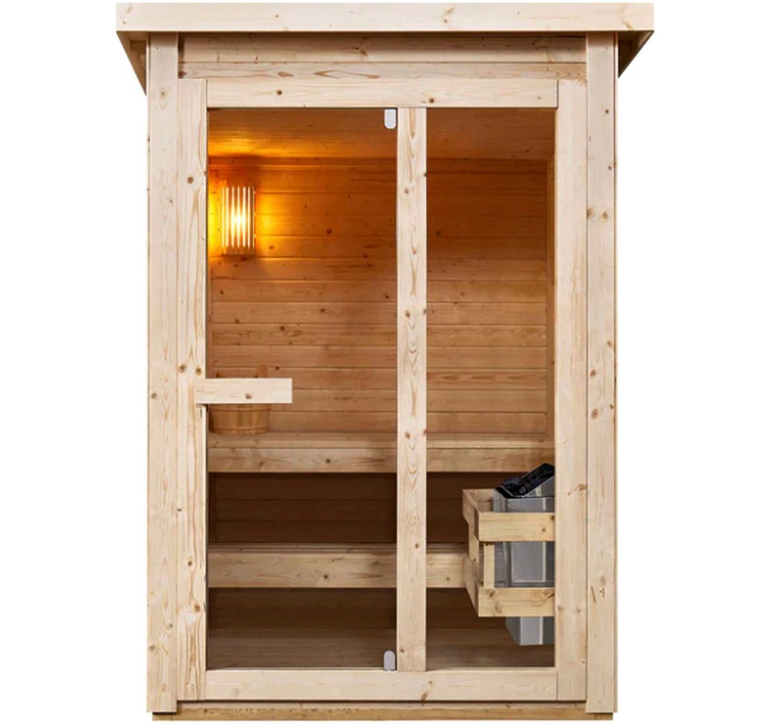 Sanotechnik Saunahaus Außensauna HELSINKI