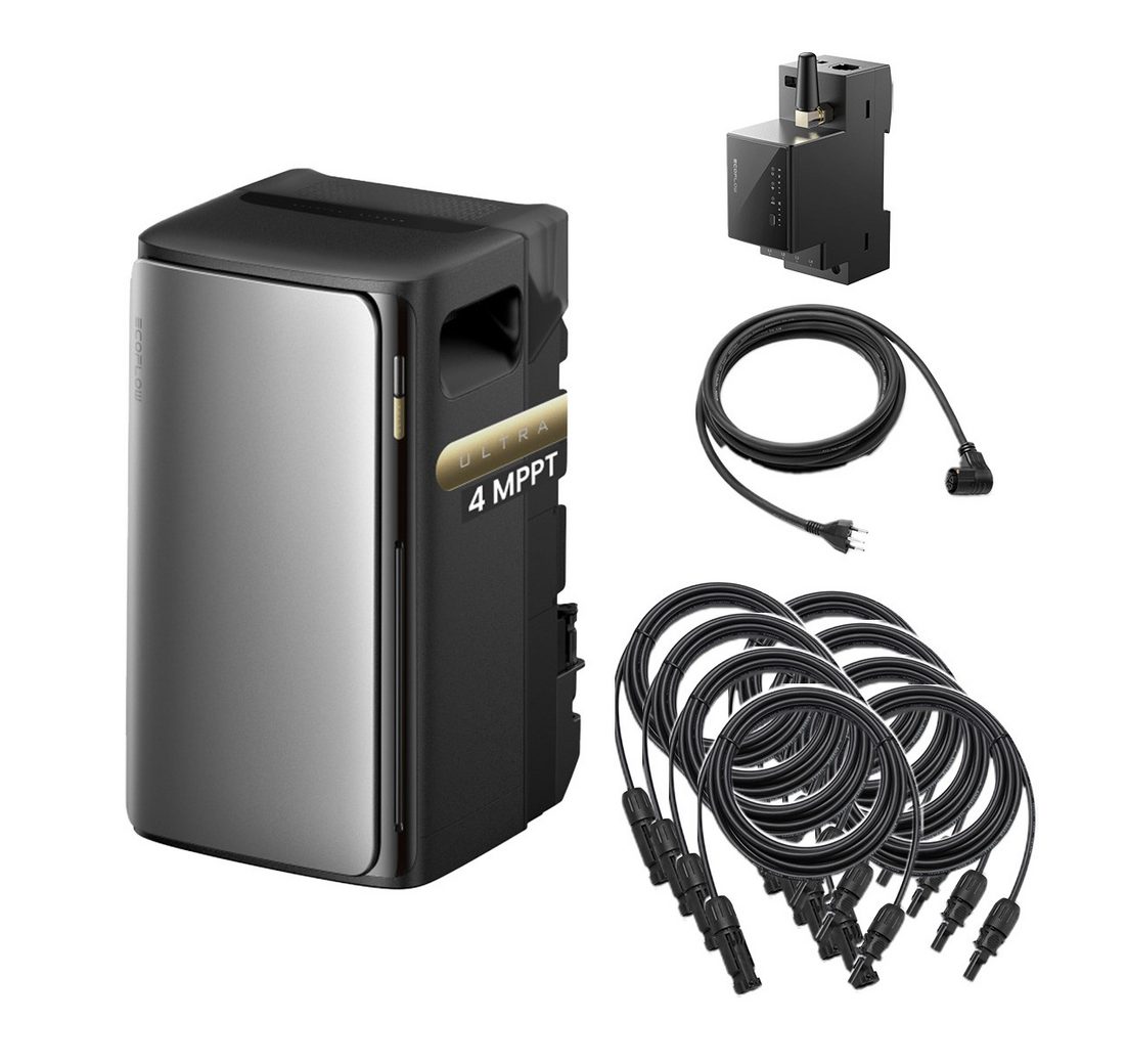 Ecoflow Balkonkraftwerk EcoFlow STREAM Ultra 2000W Balkonkraftwerk Speicherfunktion 0% MwSt