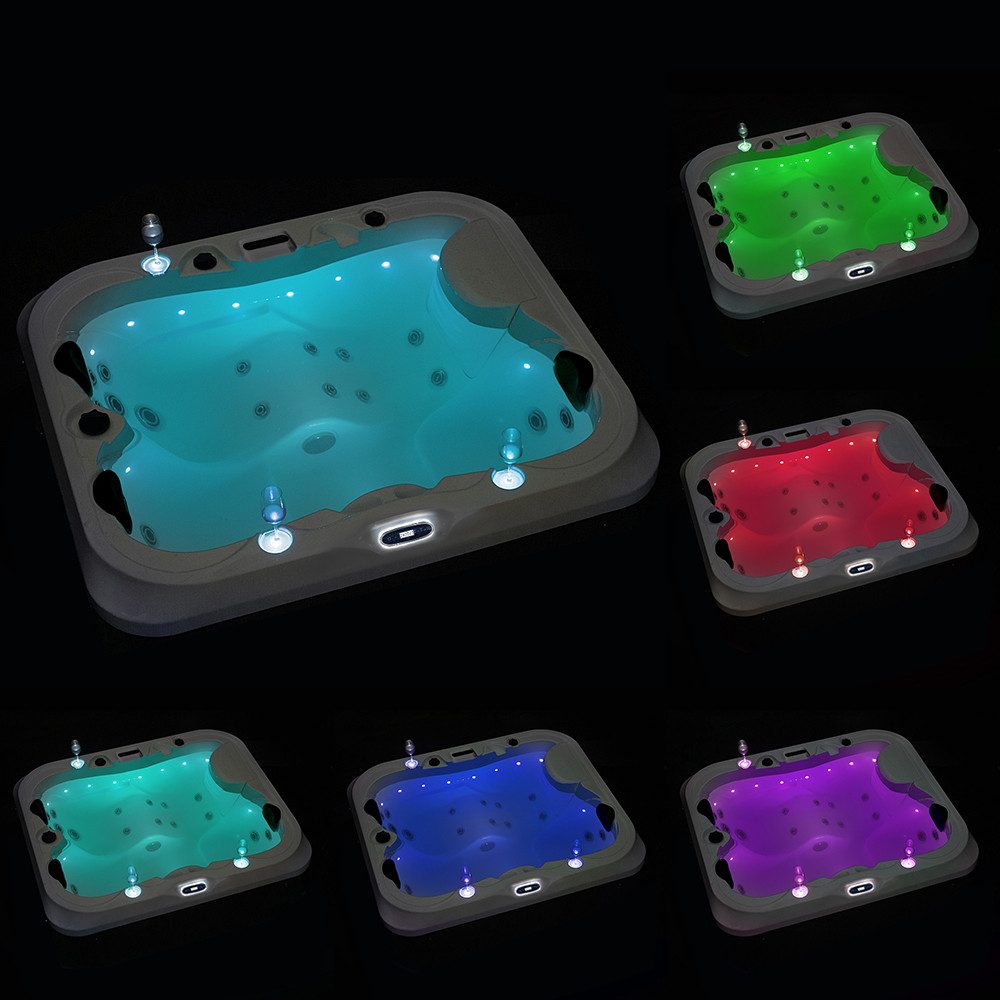 mit Wasserfall & Ozon-Desinfektion)