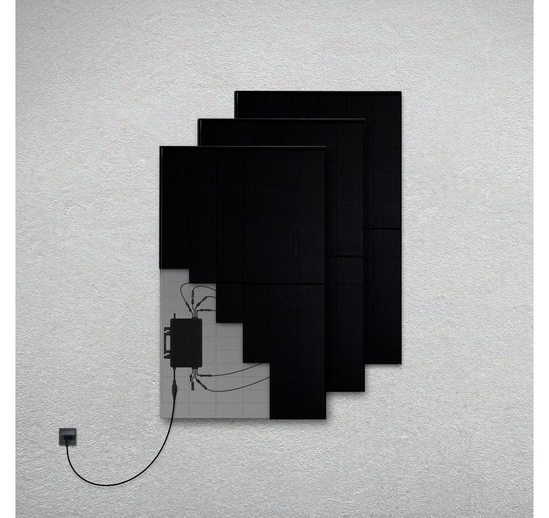 Balkonstrom Balkonkraftwerk 1500 Watt