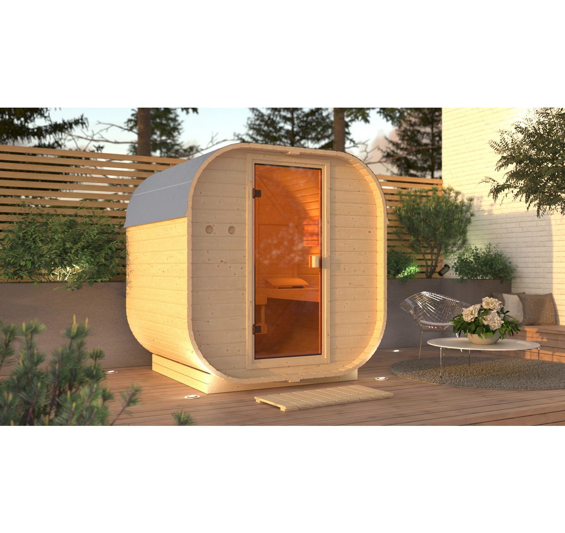 KONIFERA Fasssauna Cube