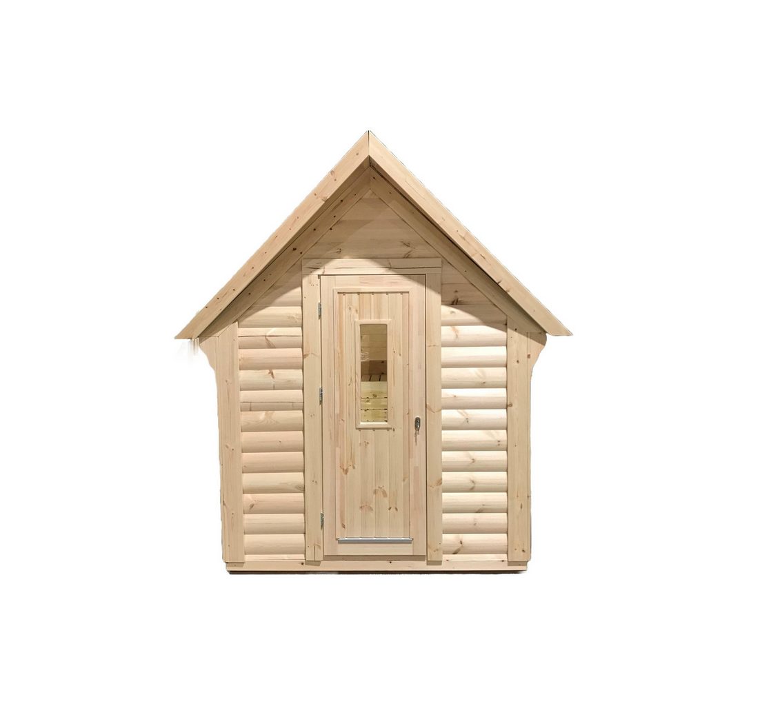 Xlmoebel Saunahaus Holzsauna für den Garten mit Trockensauna-Funktion