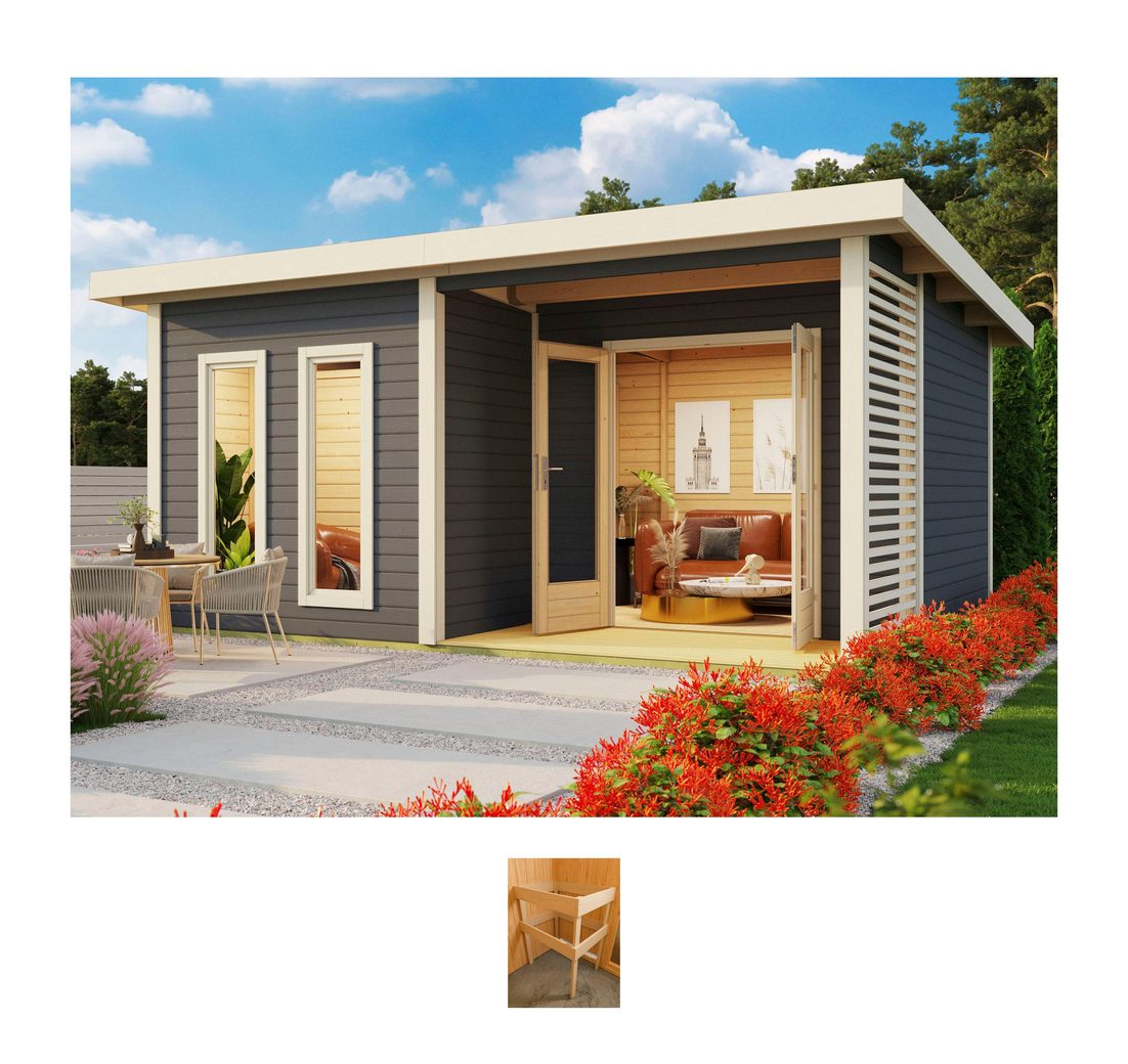 KONIFERA Saunahaus Maiko 5 SET B