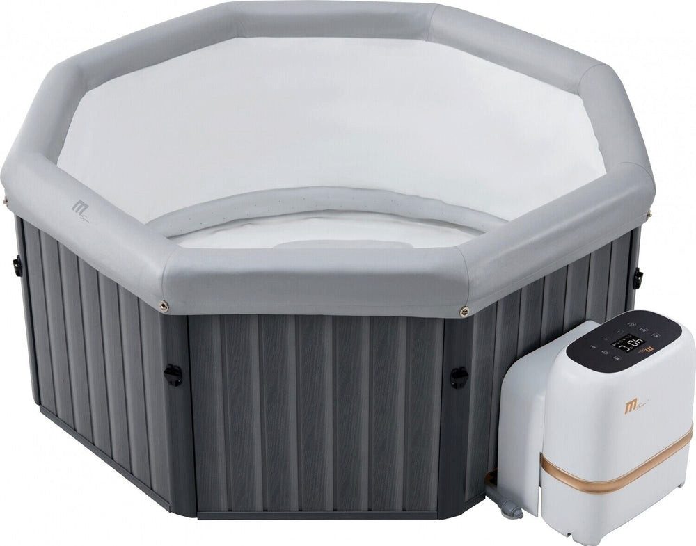 DEKO VERTRIEB BAYERN Whirlpool XXL Luxus Whirlpool 193x193x76 Tuscany Outdoor +Indoor Pool 6 Pers.