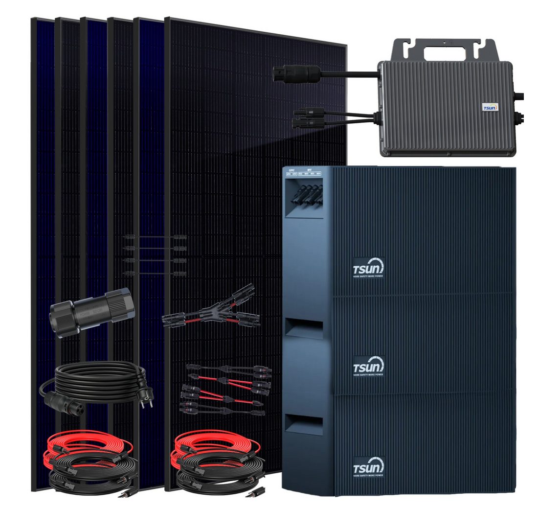 SUNNIVA Balkonkraftwerk 3000W mit 6