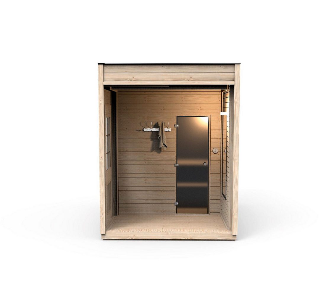 (Holzsauna) Hergestellt in Europa