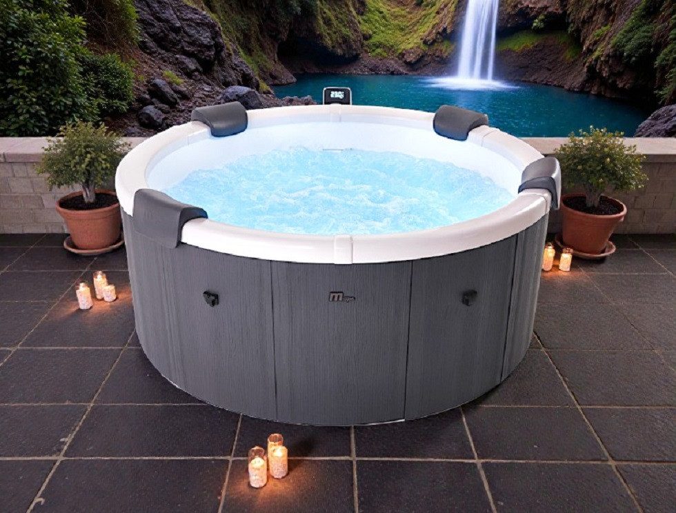 mSpa Whirlpool Denver & Rova - Ø 182 x 70 cm - ganzjährig Outdoor Pool - XXL