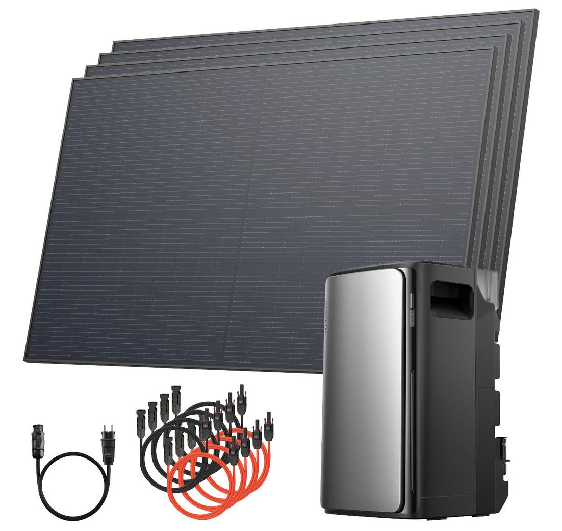 Solarway Balkonkraftwerk 2000Wp / 800W mit 1