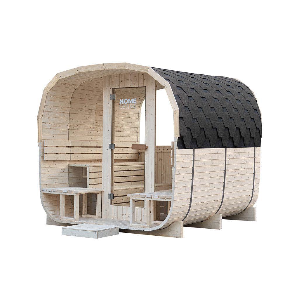HOME DELUXE Saunahaus Gartensauna HYGGE DELUXE