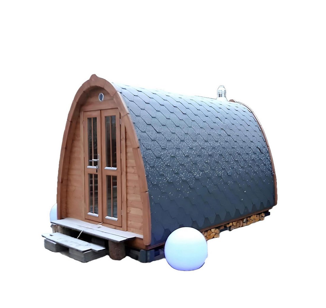 Xlmoebel Saunahaus Holzsauna für den Garten mit Trockensauna-Funktion