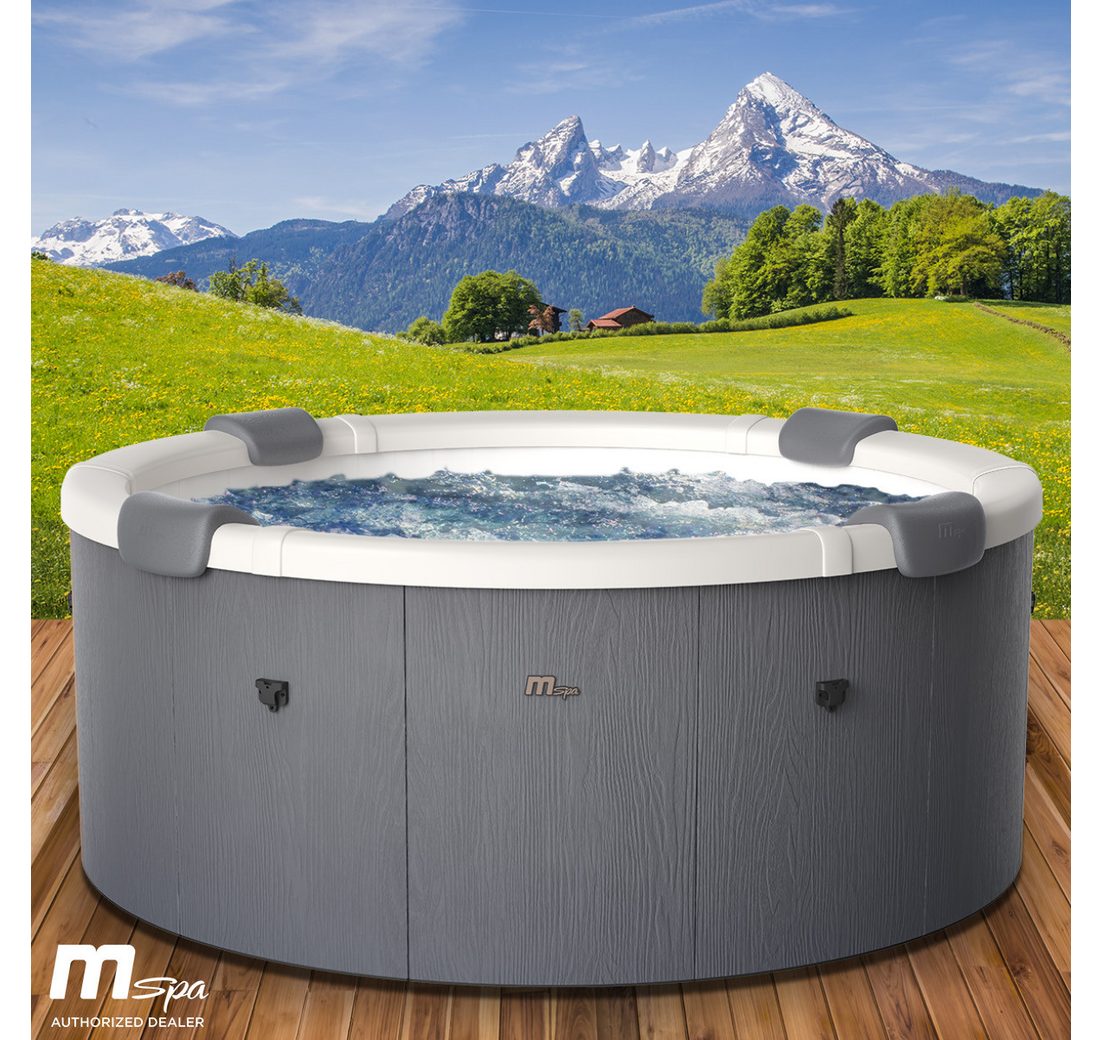 BRAST Whirlpool MSpa Denver & Rova mit Fester Außenwand