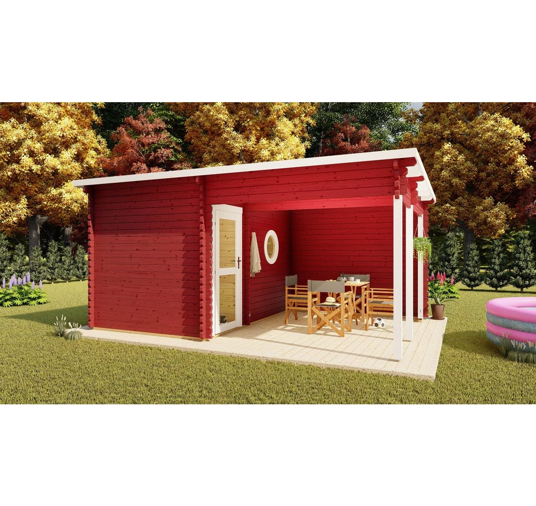 ohne Ofen mit Vorraum