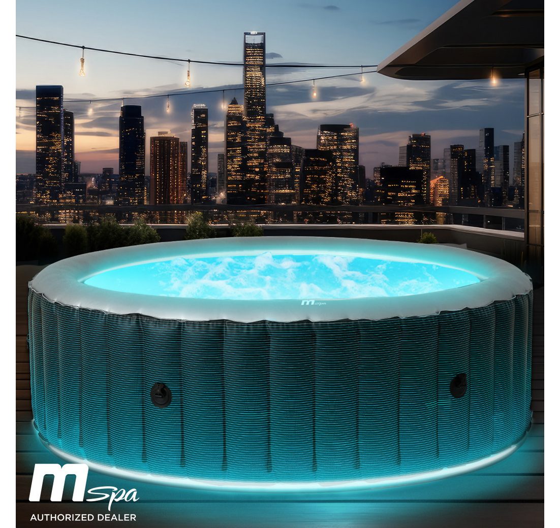 BRAST Whirlpool aufblasbar MSpa Starry COMFORT C-ST062 für 6 Personen Ø204x70cm